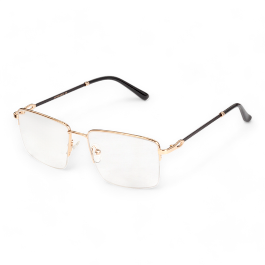 Spexwale Sqaure Half-Rim Eyeglasses for Men & Women (223324)