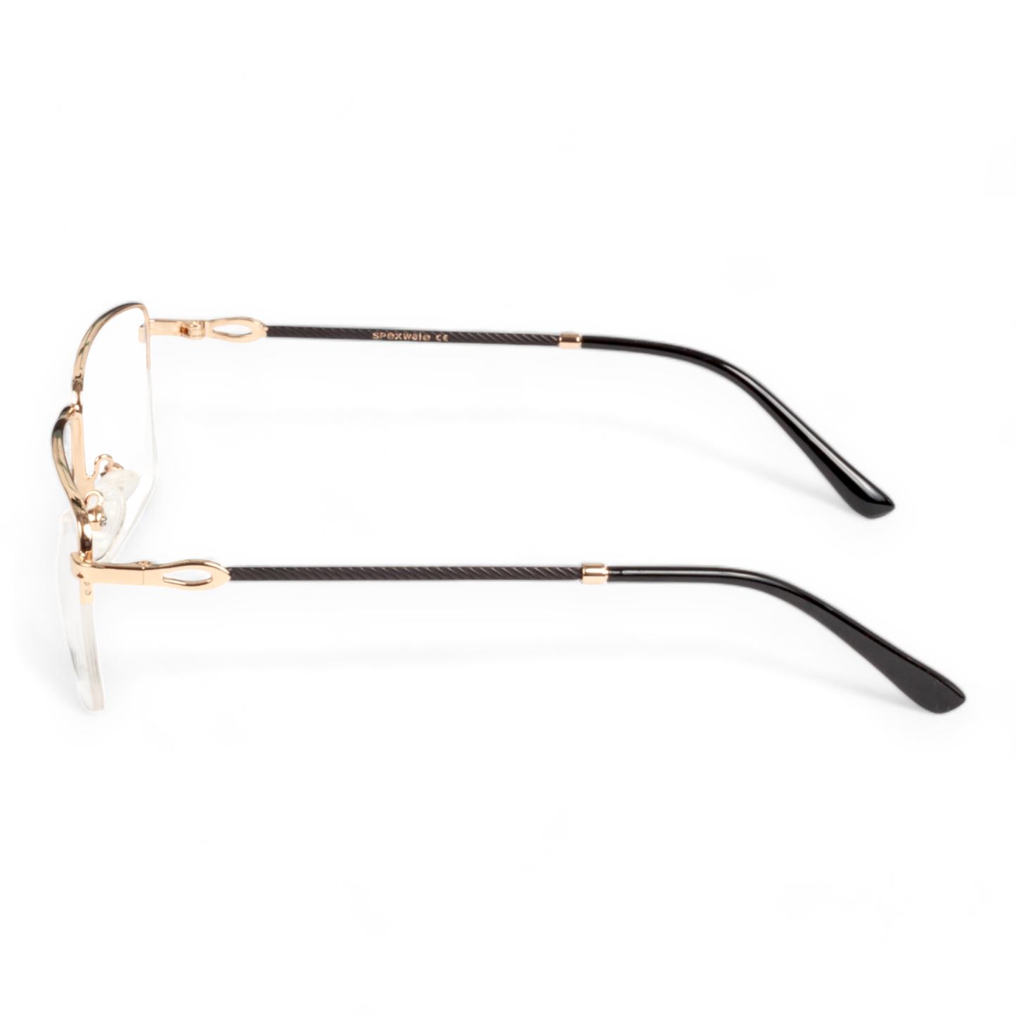 Spexwale Sqaure Half-Rim Eyeglasses for Men & Women (223324)