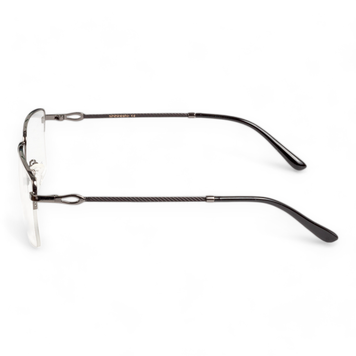 Spexwale Sqaure Half-Rim Eyeglasses for Men & Women (223324)