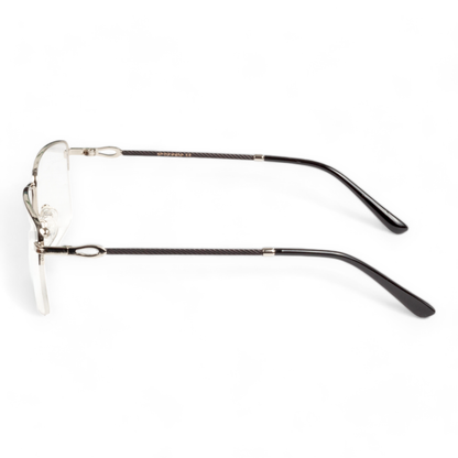 Spexwale Sqaure Half-Rim Eyeglasses for Men & Women (223324)