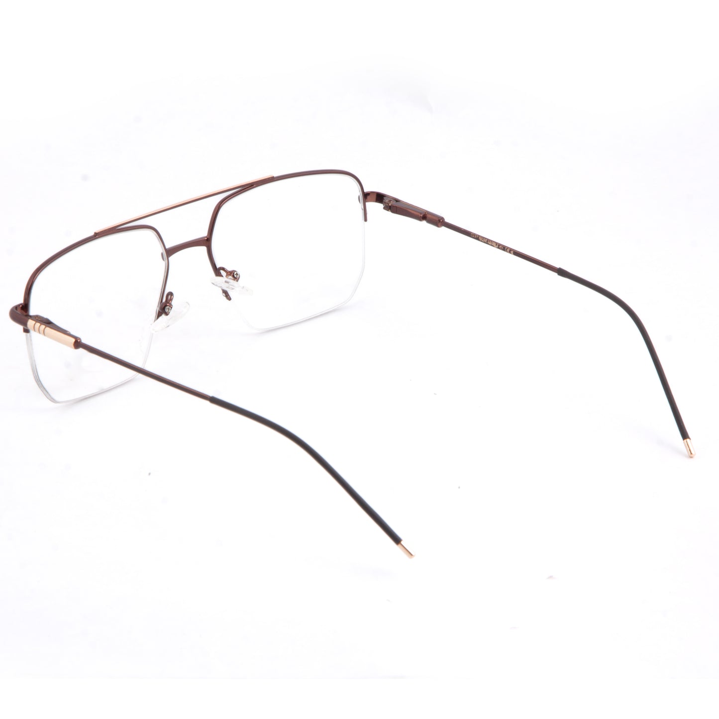 Spexwale Wayfarer Half-Rim Eyeglasses for Men & Women (224116)