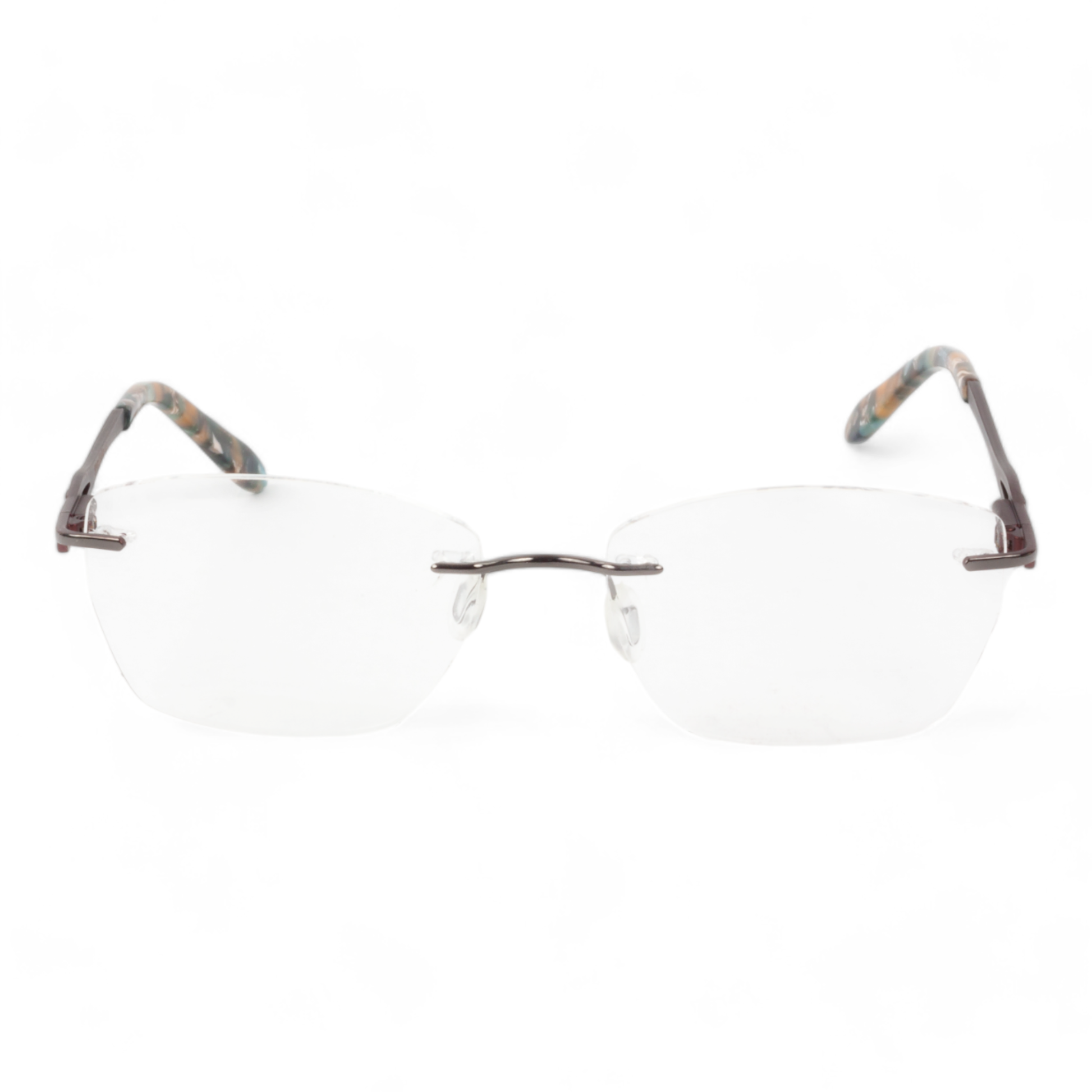 Open Frame Frameless Specs Design Spexwale Oval Rimless Eyeglasses