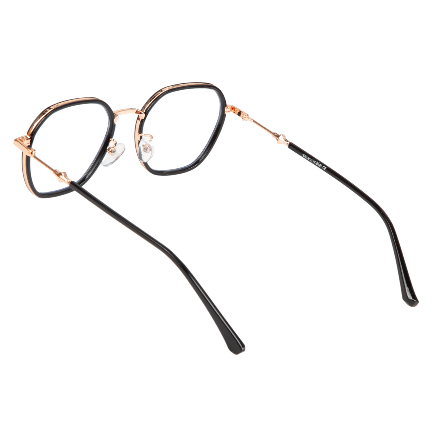 Spexwale Geometric Full-Rim Computer Glasses for Men & Women (3001)