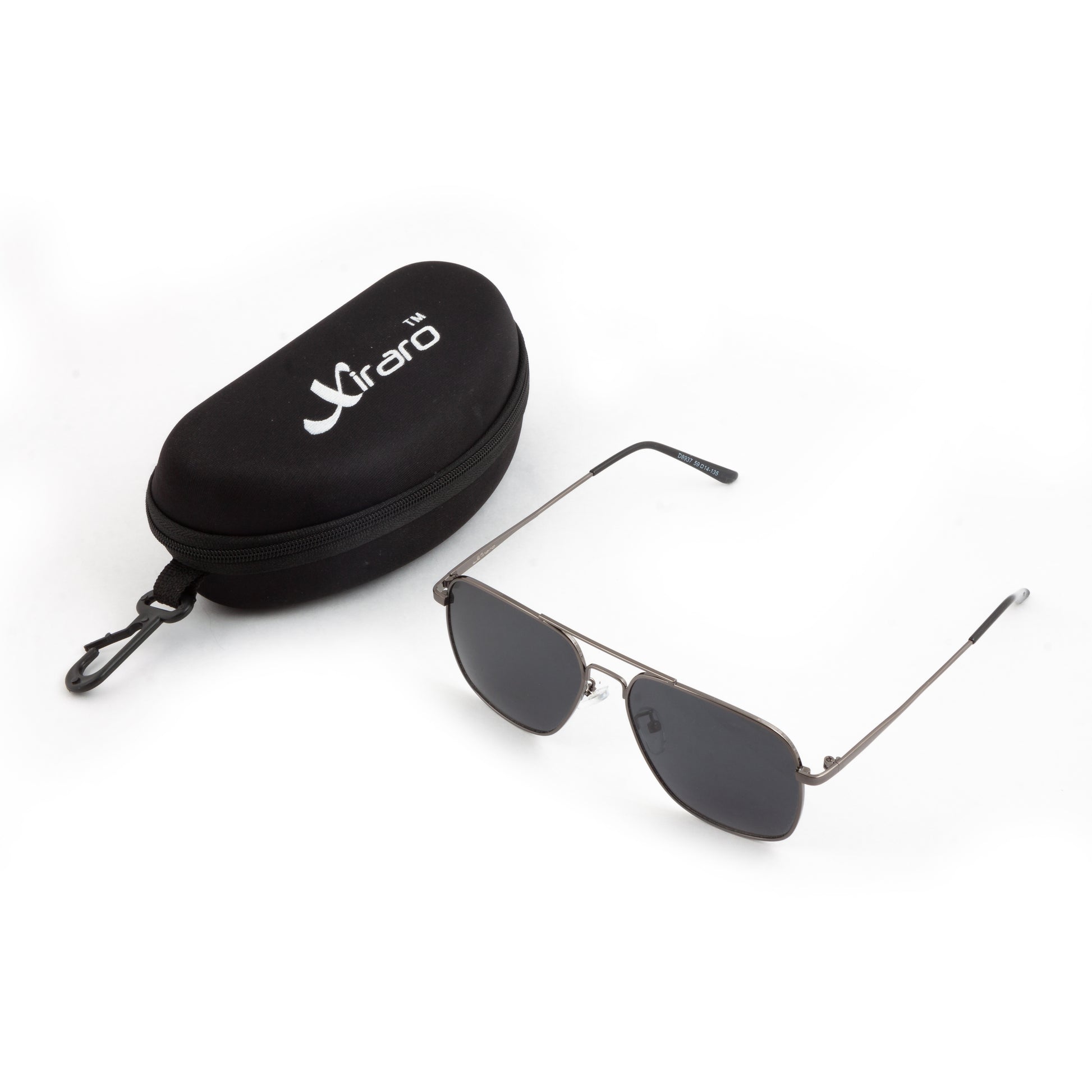 Buy Xiraro Grey Browline Sunglasses for Unisex (D8937) Online in