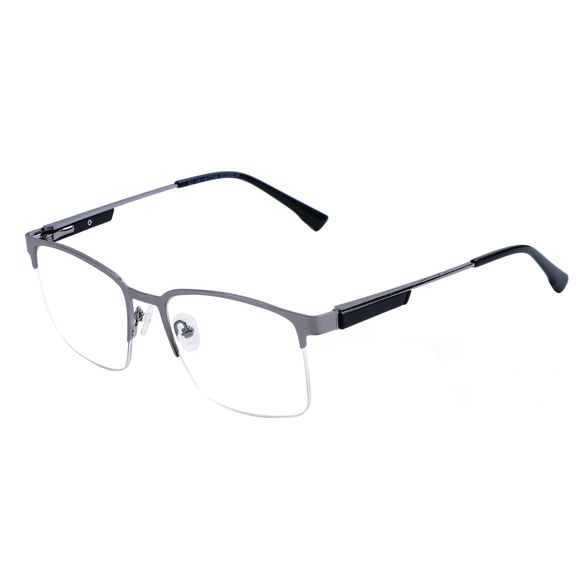Spexwale Square Half-Rim Eyeglasses for Men (M202426)
